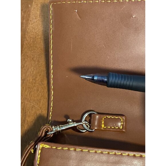 Sondra Roberts Cork Clutch, Bag, Purse Embroidered Detailed Snap Rectangular Med - Picture 14 of 16